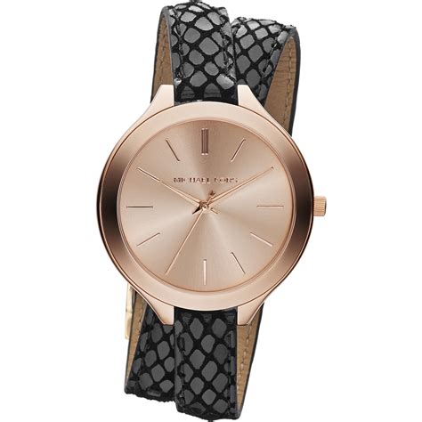 michael kors runway watch slim